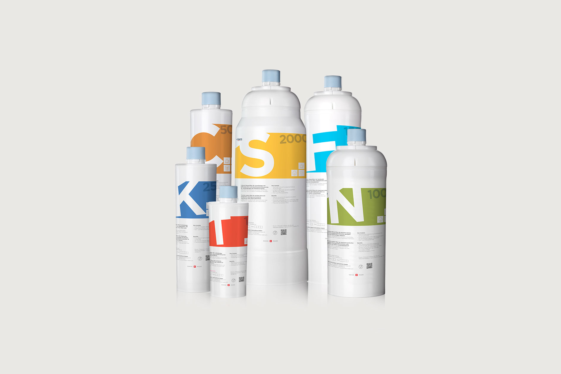 Aclaris, Etiketten Design, Labeling