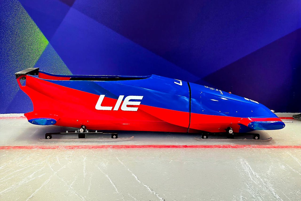 Olympic Team Liechtenstein Bob Design